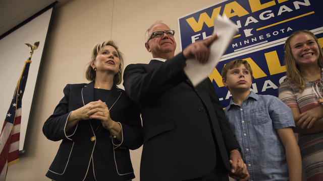 Minnesota Gubernatorial Candidate Rep. Tim Walz Holds Primary Night Event In St. Paul 