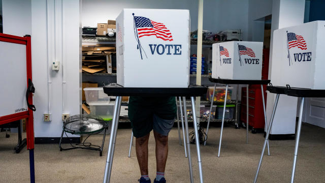 Residents Cast Ballots Ahead Of Michigan Primary Election 