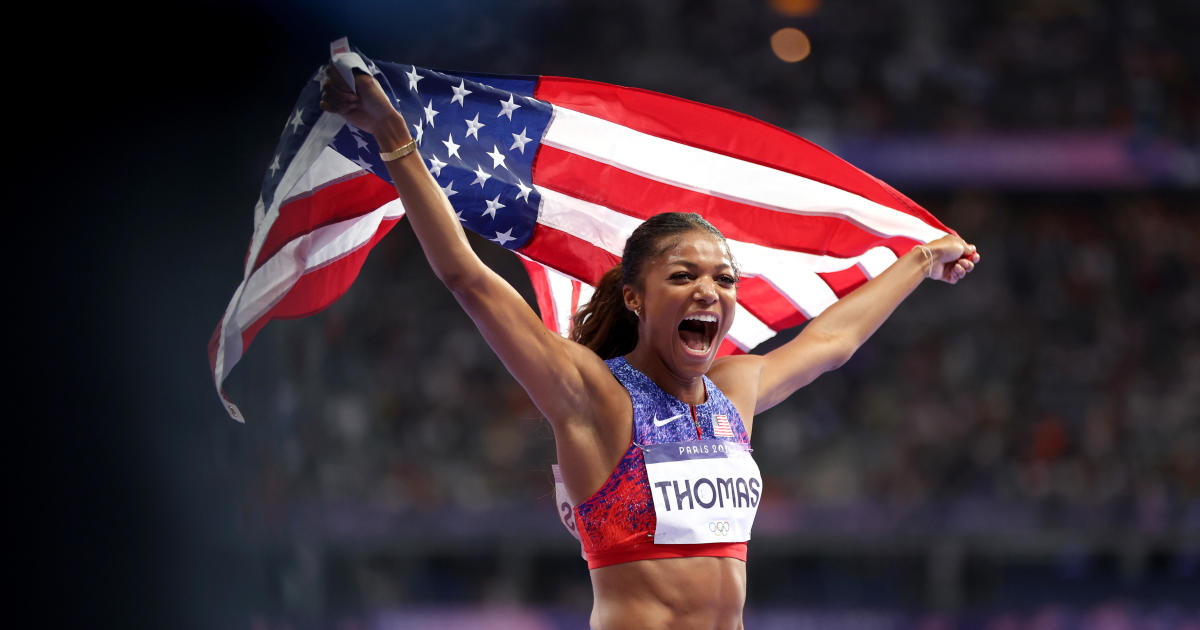 Olympian Gabby Thomas talks winning gold at 2024 Paris Games