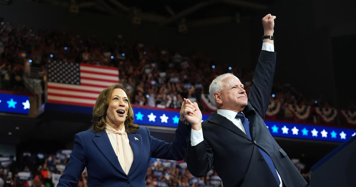 Harris-Walz campaign says it raised  million in first 24 hours after running mate revealed