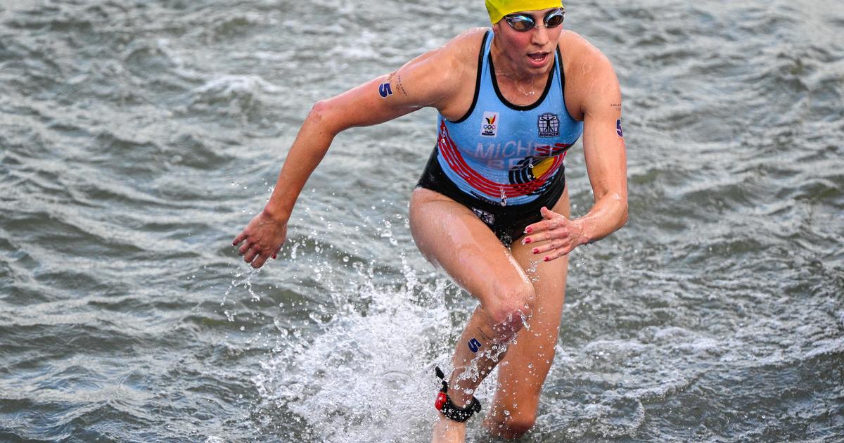 Belgian Olympian who got sick after swim in Seine River says virus caused her illness, not E. coli