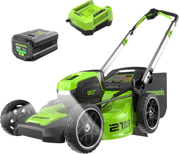 Greenworks 40V 16" Cordless Lawn Mower 