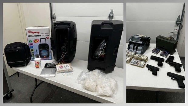 Items, including drugs, intercepted during California-Bucks County trafficking bust 