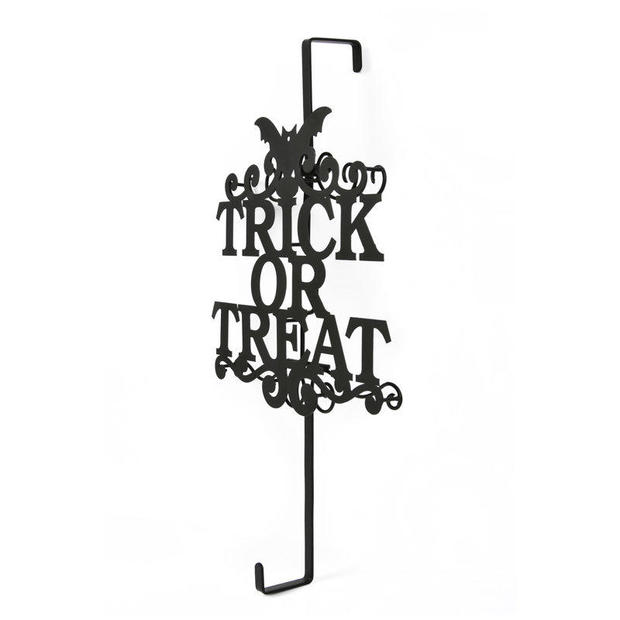 National Tree Company Trick or Treat Wreath Hanger 