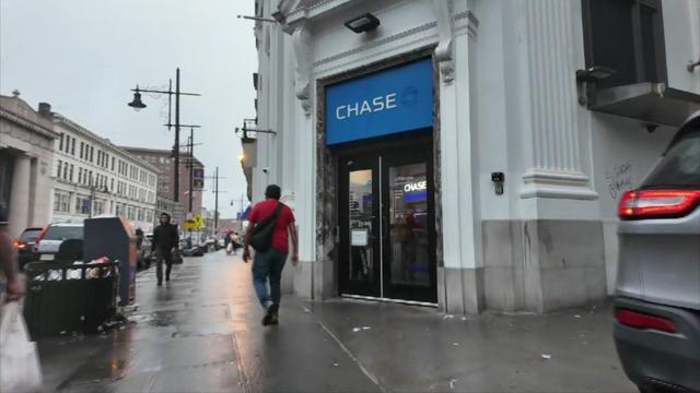 The exterior of a Chase bank in Paterson, New Jersey 