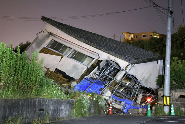 Earthquake in southwestern Japan 