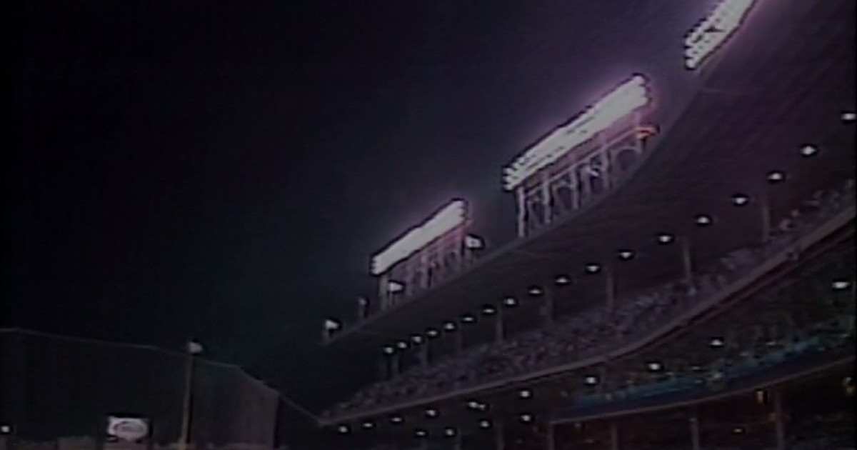 Exactly 36 years ago to the day: The lights went on for the Cubs at Wrigley Field for the first time