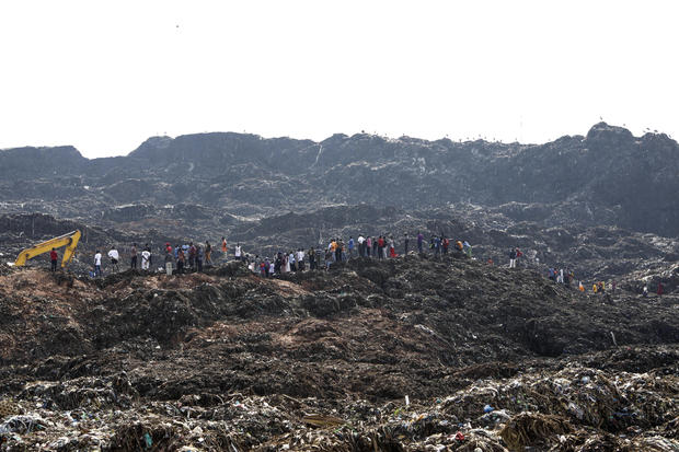 APTOPIX Uganda Collapsed Landfill 