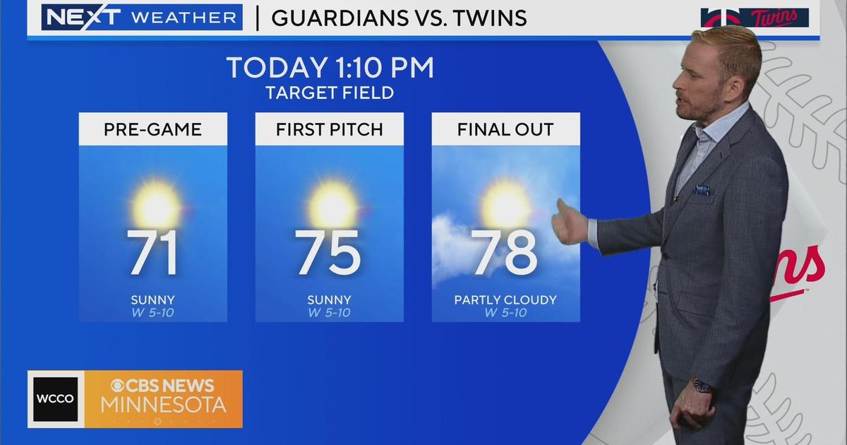 More sunshine in Minnesota with temps closer to average Sunday