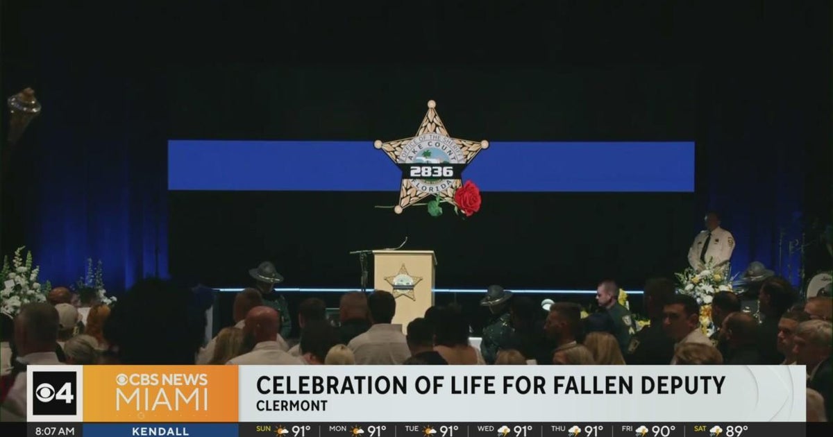 Celebration of life for fallen Central Florida deputy killed in ambush ...