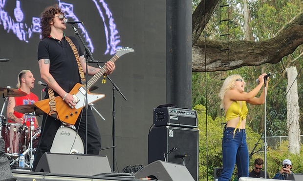 Amyl and the Sniffers at Outside Lands 2024