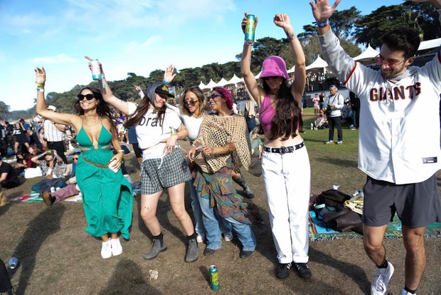 Fans at Outside Lands 2024