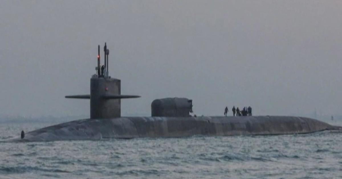 Why the U.S. announced it deployed submarine to Middle East