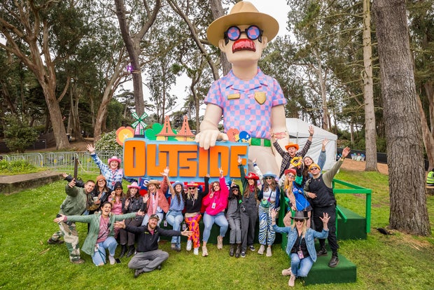 Fans at Outside Lands 2024