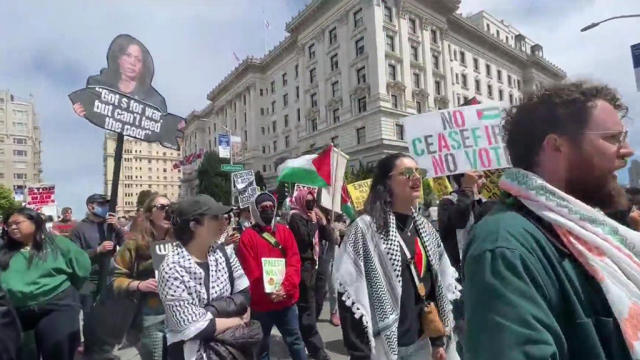 Pro-Palestinian Demonstration in S.F. 