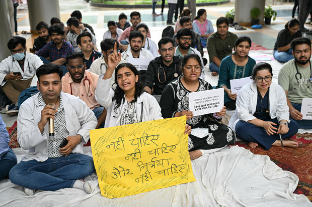 INDIA-DOCTORS-STRIKE 