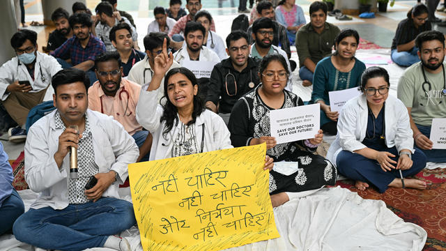 INDIA-DOCTORS-STRIKE 