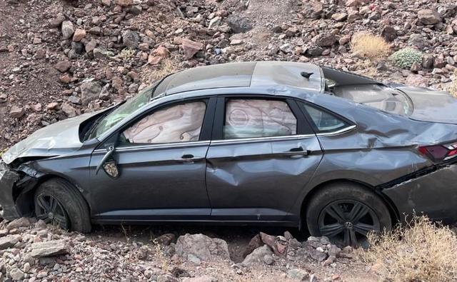 Man drives off embankment, dies of heat exposure in Death Valley 