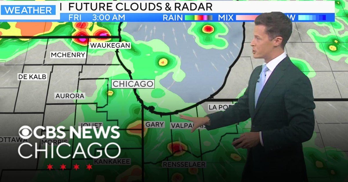 Wide-spread rain Thursday morning - CBS Chicago