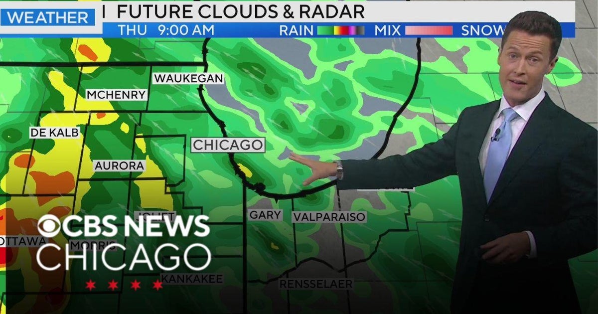 Rain for the Thursday morning commute - CBS Chicago