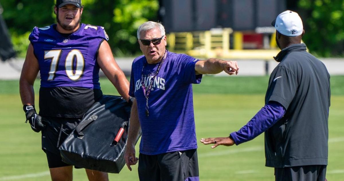 Ravens O-Line Coach Hospitalized Amid Illness