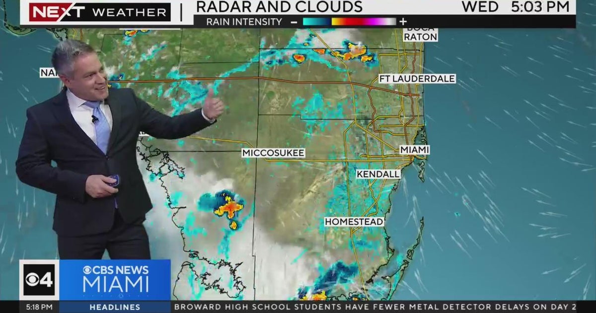 South Florida weather for Wednesday 8/14/24 5PM - CBS Miami