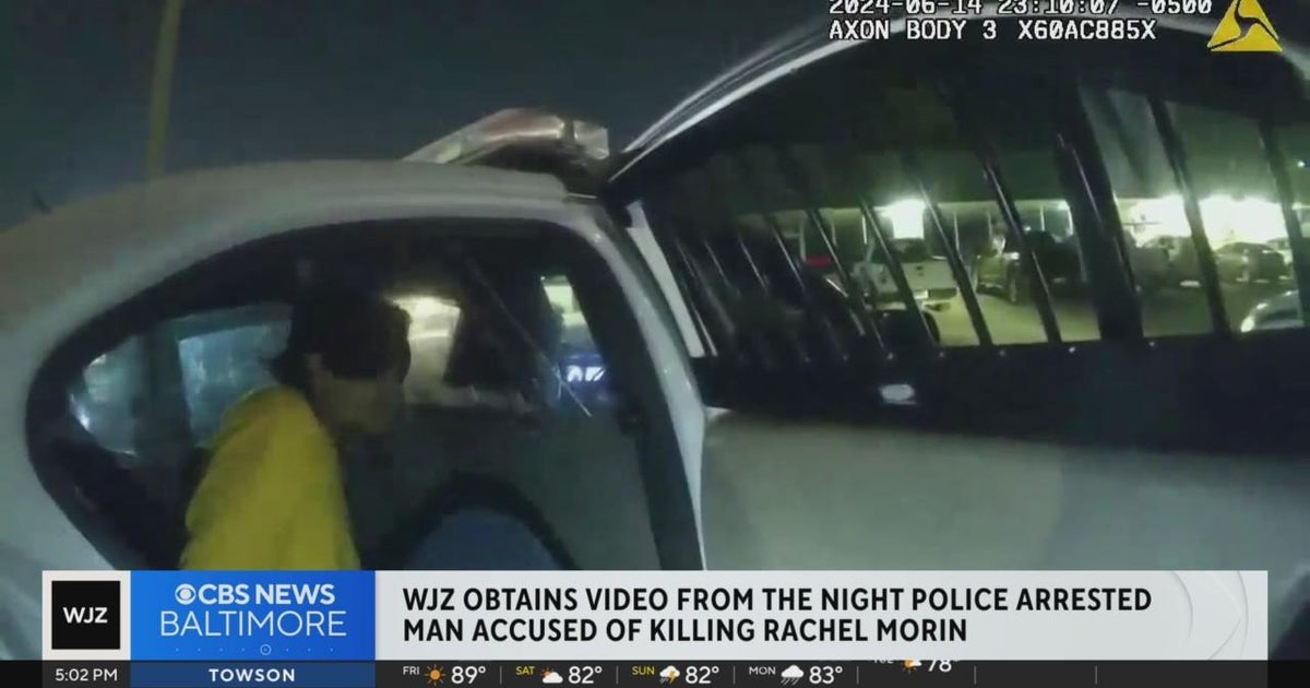 Video shows arrest of man charged in Rachel Morin's murder - CBS Baltimore