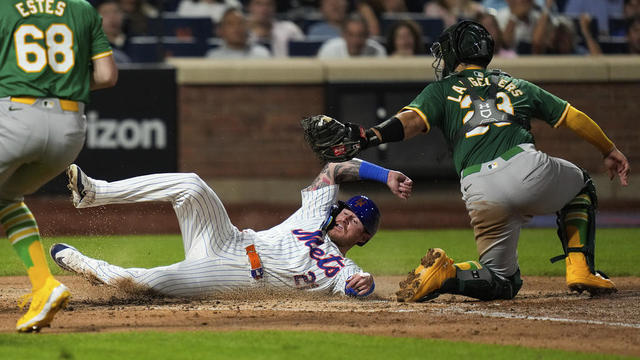 Athletics Mets Baseball 