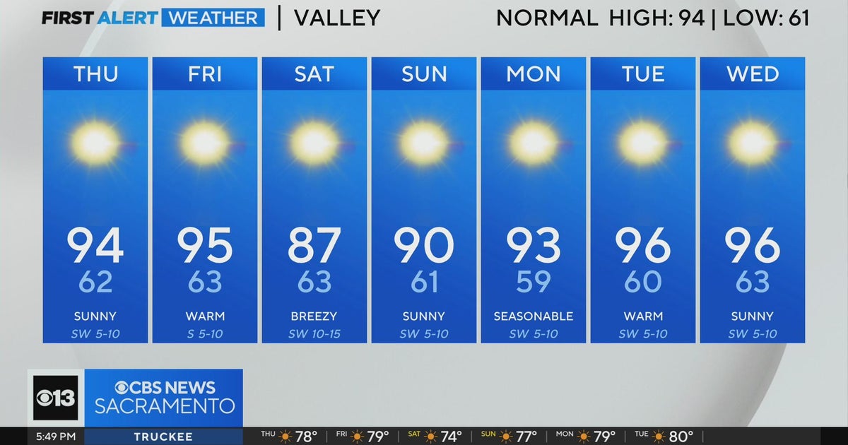 Wednesday evening weather forecast - Aug. 14, 2024
