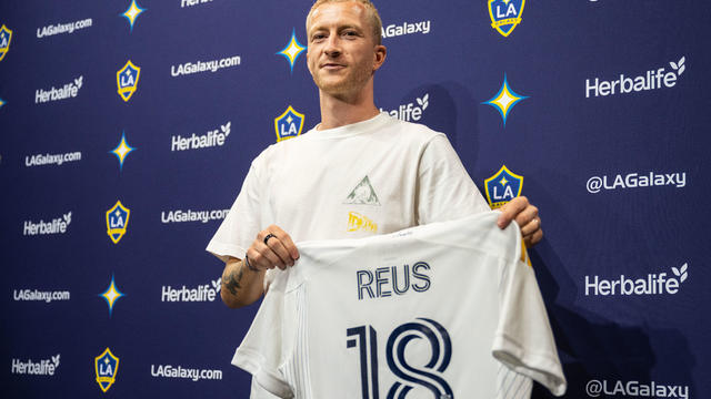 Introducing Marco Reus to new team Los Angeles Galaxy 