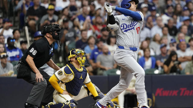 Dodgers Brewers Baseball 