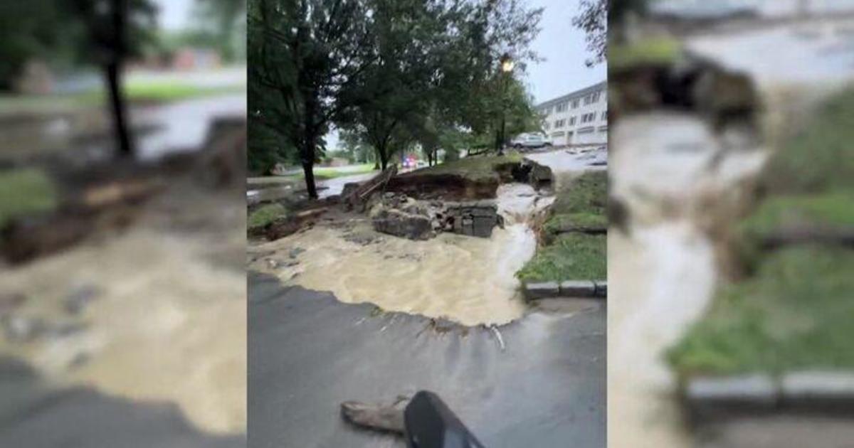 豪雨後のコネチカット州で大洪水、ニューヨーク市とニュージャージー州の一部も影響