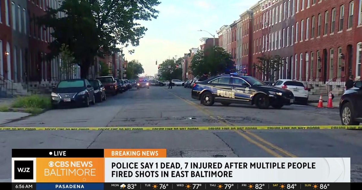 Police say one dead, seven injured after shooting in East Baltimore ...