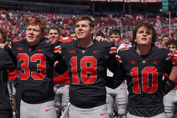 COLLEGE FOOTBALL: APR 13 Ohio State Spring Game 