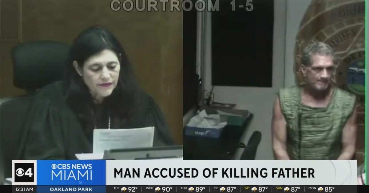 Man accused of killing his father - CBS Miami