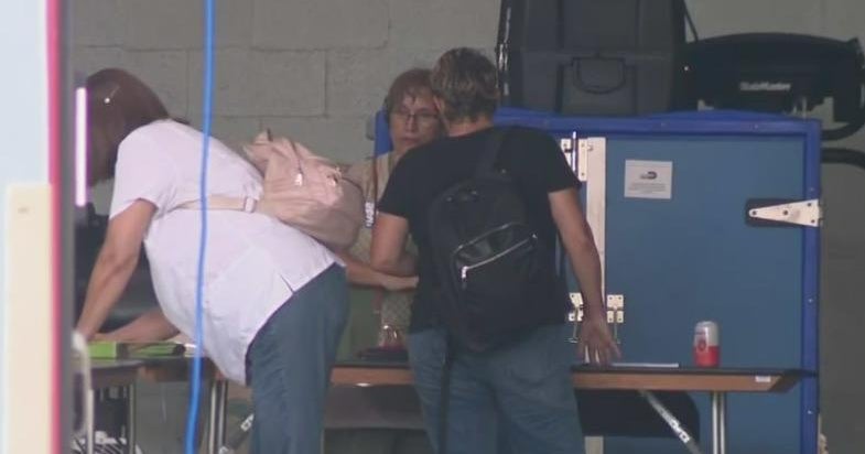 Miami-Dade voters cast ballots on Florida’s primary election day Miami-Dade voters cast ballots on Florida’s primary election day
