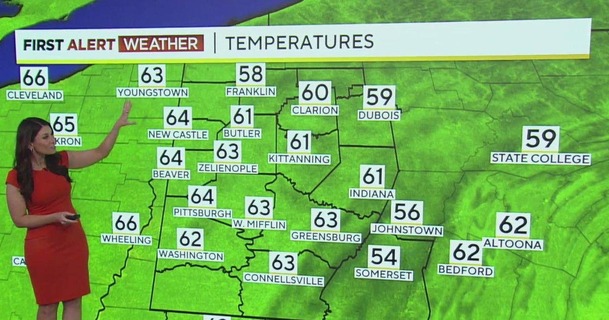 KDKA-TV Afternoon Forecast (8/20) - CBS Pittsburgh