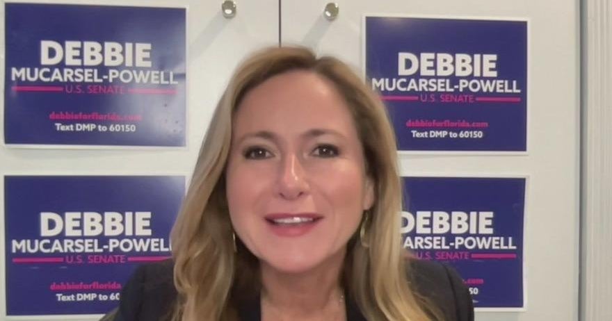 Democrat Debbie Mucarsel-Powell will challenge Senator Rick Scott this November Democrat Debbie Mucarsel-Powell will challenge Senator Rick Scott this November