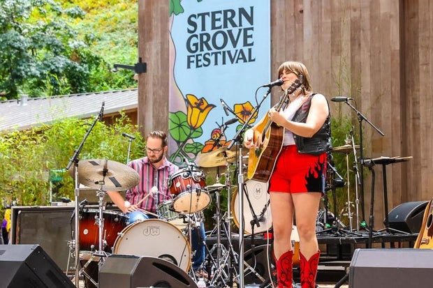 Jobi Riccio at Stern Grove