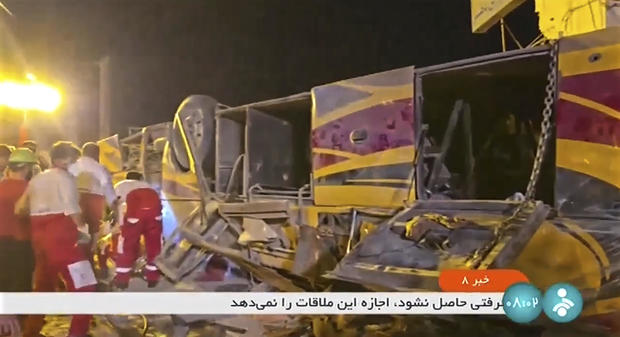 Iran Bus Crash 