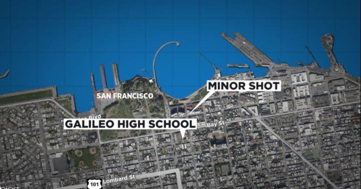 Teenager shot near Galileo High School and Ghirardelli Square in San Francisco