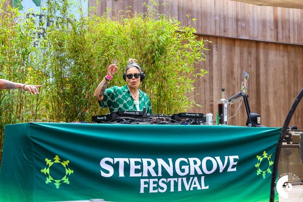 DJ Eryka at Stern Grove