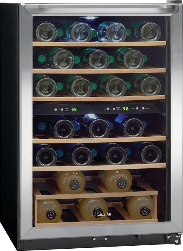 Frigidaire 45 Bottle Two-Zone Wine Cooler 