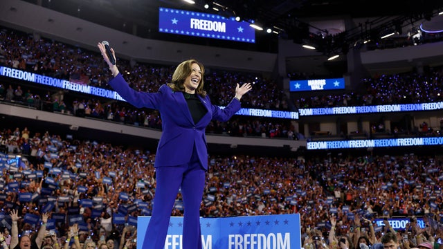 Democratic Presidential Candidate Vice President Kamala Harris Holds Campaign Rally In Milwaukee