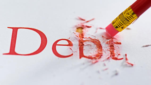 Reduce debt concept 