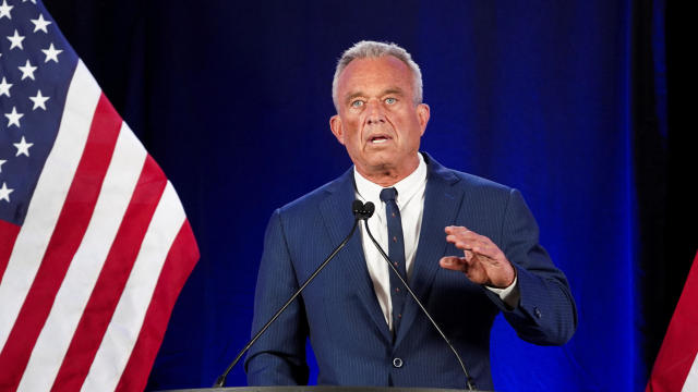 Independent presidential candidate Robert F. Kennedy Jr. speaks in Phoenix 