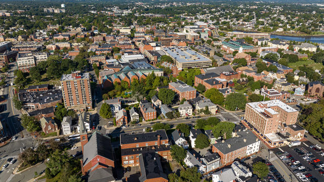 Salem Massachusetts Aerial View 