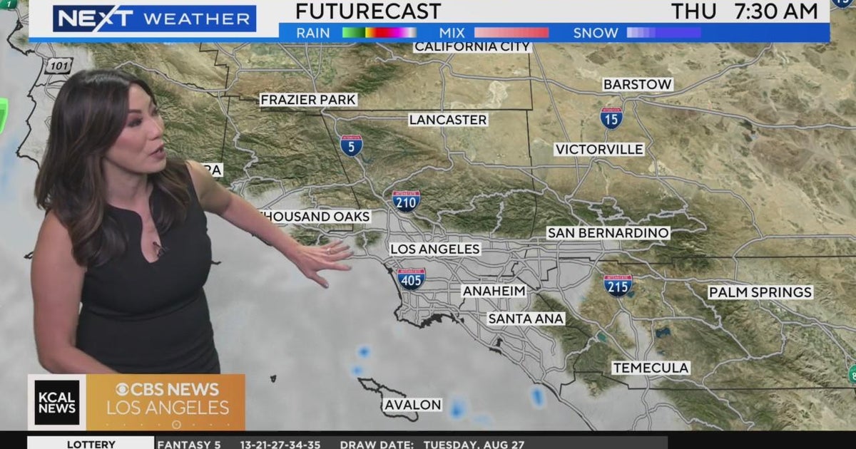 Amber Lee's Morning Weather (August 28) - CBS Los Angeles