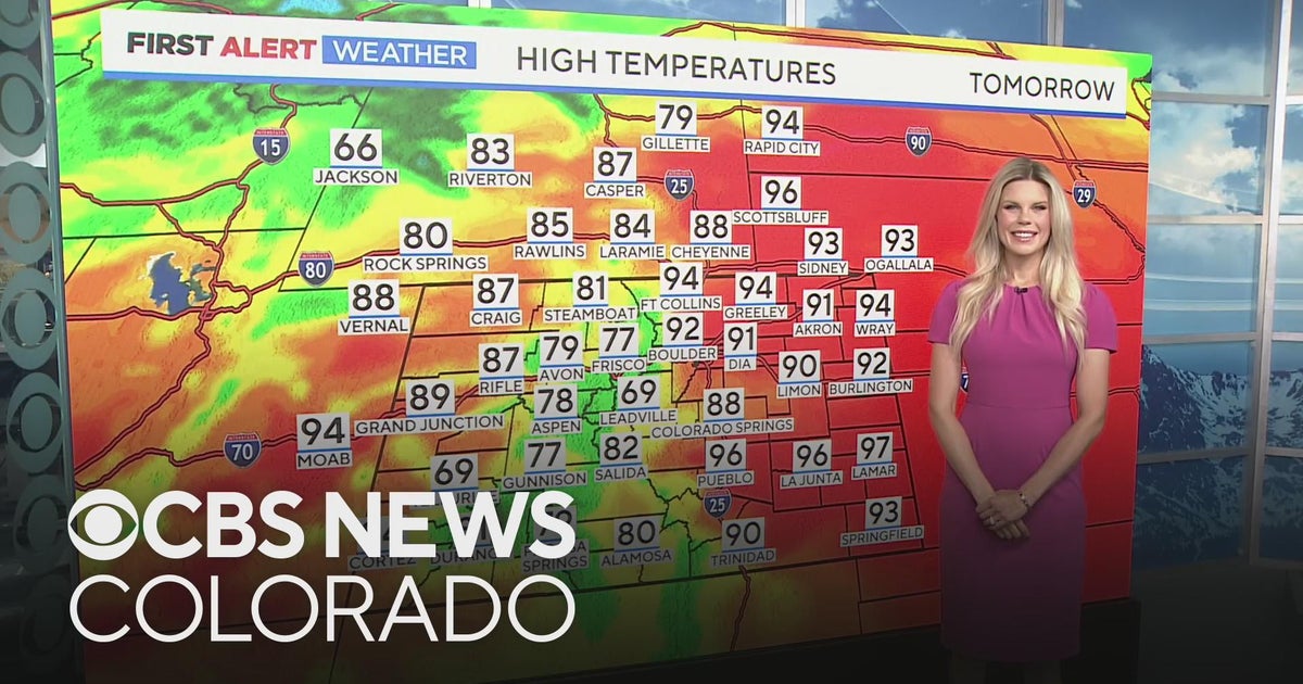 Warmer Day Before Quick Cool Down - CBS Colorado
