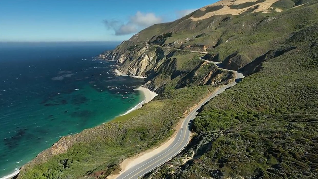 Road closure: Keeping California's scenic Highway 1 open - CBS News